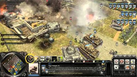 Company Of Heros Artillery Barrage Youtube