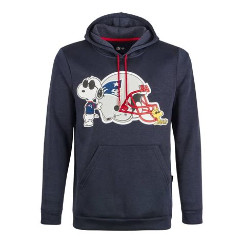 Sudadera NFL PEANUTS Talla M Estampado Snoopy Woodstock New England