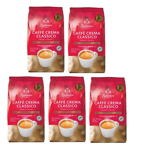 Bellarom Caffe Crema Classico Ziarnista 5kg Arabika 65 I Robusta 35