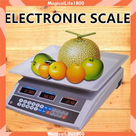 Large 40 KG Electronic Rechargeable Supermarket Counting Scale Digital