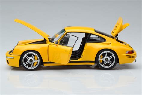 Porsche 911 964 RUF CTR Anniversary Yellow 1 18 Scale