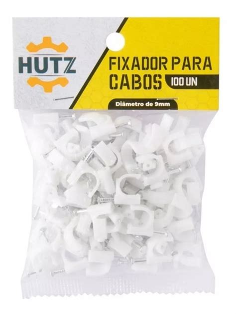 Fixa Fio Fixador De Cabo Rg06 10mm Miguelao Pacote C 100pcs Mebuscar