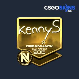 Sticker KennyS Gold Cluj Napoca 2015 CSGOSKINS GG