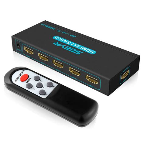 Commutateur Hdmi K Switch R Partiteur Splitter Multiprise Port