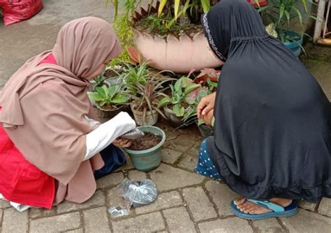 Mahasiswa Unhas Sosialisasikan Urban Garden Pada Masyarakat Identitas