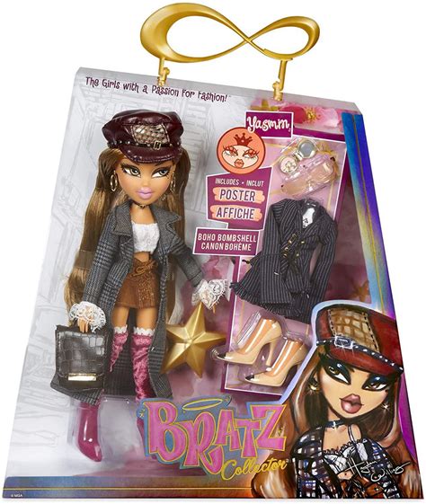 Bratz Collector Doll Yasmin Multicolor Deluxe Girls Doll With Mix A