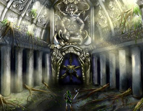 Legend of Zelda : Forest Temple Concept by Turd-Burger on DeviantArt