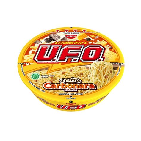 Halal Nissin UFO Instant Noodle Truffle Carbonara Lazada