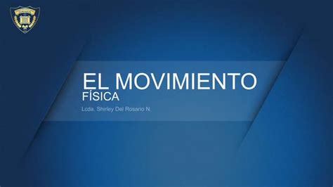 Diapositiva Movimiento Ppt