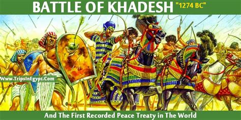 Battle of Kadesh Facts - Battle of Kadesh History - Treaty of Kadesh