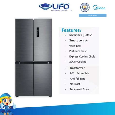 Jual Midea Mdrf632fif28 Id Kulkas Multidoor Inverter Quattro Di Seller