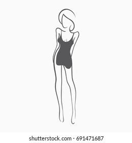 38 153 imágenes de Silueta mujer bikini Imágenes fotos y vectores de stock Shutterstock