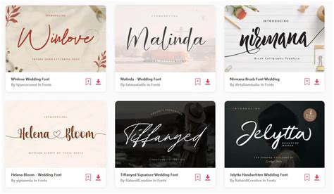 35+ Elegant Wedding Invitation Fonts (Script & Calligraphy)