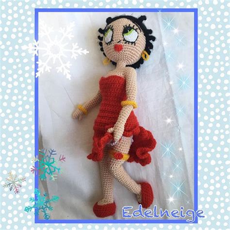 Tutoriel Pdf Amigurumi Crochet Poup E Betty Boop Etsy France