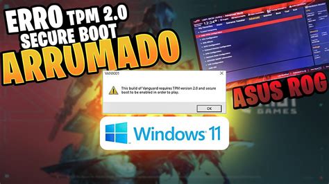 Como Resolver O Erro Tpm Do Valorant E Jogar No Windows Porn