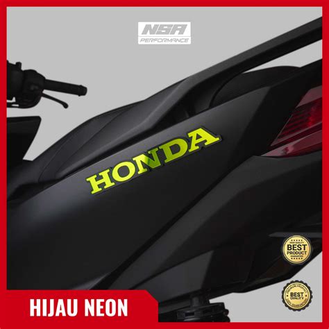 Jual NSA 2PCS EMBLEM HONDA 3D LOGO HONDA TIMBUL STIKER HONDA TIMBUL