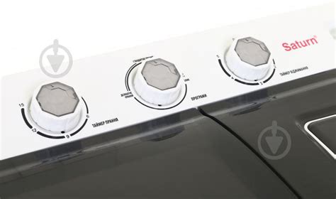 ᐉ Стиральная машина с двумя барабанами Saturn ST-WM0626 Gray • Купить в ...