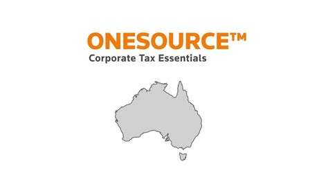 Onesource Corporate Tax Essentials Company Tax Reporting Software