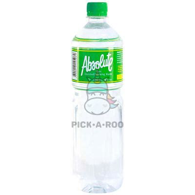 Absolute Pure Distilled Drinking Water Pick A Roo