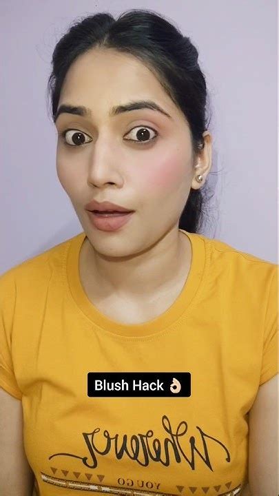 Try This Amazing Blush Hack 💯🤯😱 ~omg It Really Works 😍 Ashortaday