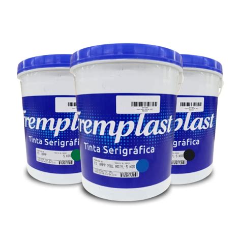 Tinta Serigrafica Rapp Fremplast 5Kg Rede Tintas