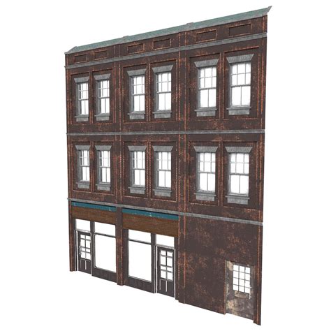 Building Facade Pack 3d Turbosquid 1363793