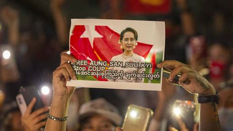 Putsch In Myanmar Weiterer Verb Ndeter Von Aung San Suu Kyi Durch