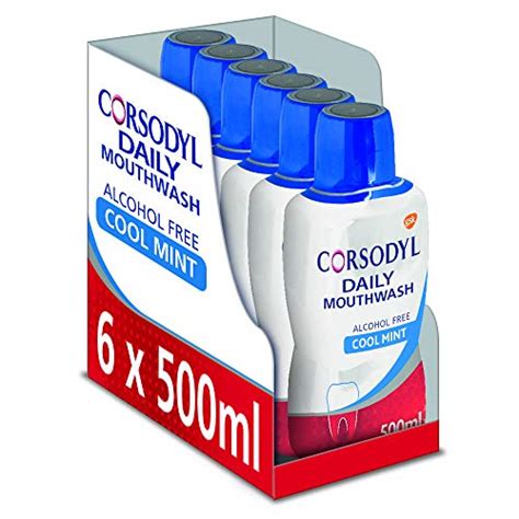 Corsodyl Alcohol Free Daily Gum Care Mouthwash Multipack For Healthy