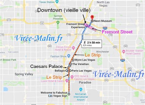 Dans Quel Quartier Dormir Las Vegas Le Stripe Vir E Malin Fr