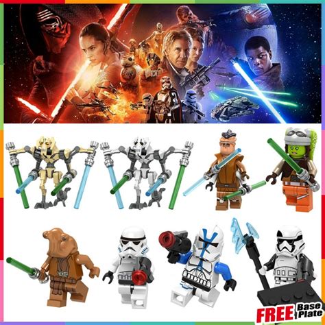 Star Wars Minifigures General Grievous Pong Krell Hera Syndulla Jedi