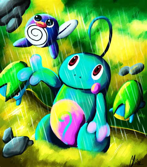 Shiny Politoed's Drizzle Dance by Phatmon on DeviantArt