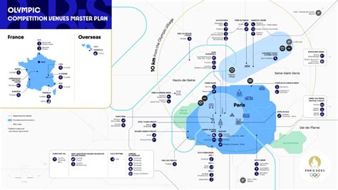 Paris 2024 Olympic Venues Map – SportsTravel