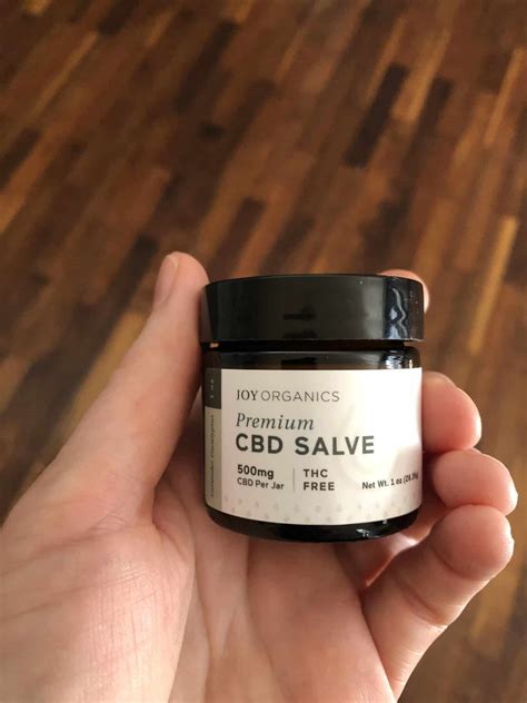 Joy Organics Review Cbd Salve 500mg Soc