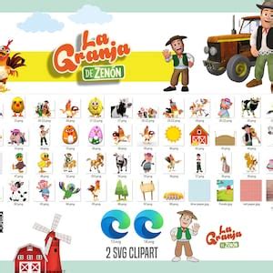 The Zenon Characters Farm Png Images The Zenon Printable Digital Farm