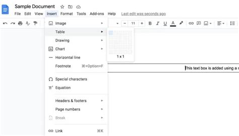 C Mo Insertar Un Cuadro De Texto En Google Docs Gu A Currentyear