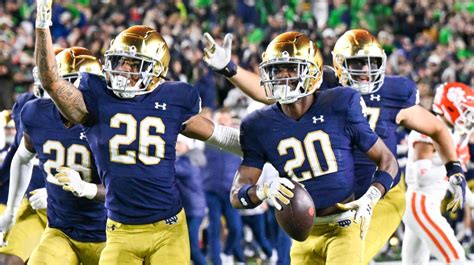 Benjamin Morrison Shines In Notre Dame Win Over Clemson Sports