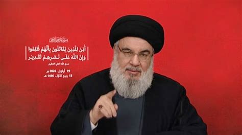 Hezbollahs Hassan Nasrallah Calls Israeli Attacks Unprecedented In Lebanons History