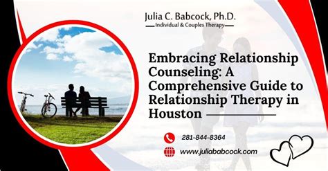 Relationship Therapy In Houston A Comprehensive Guide