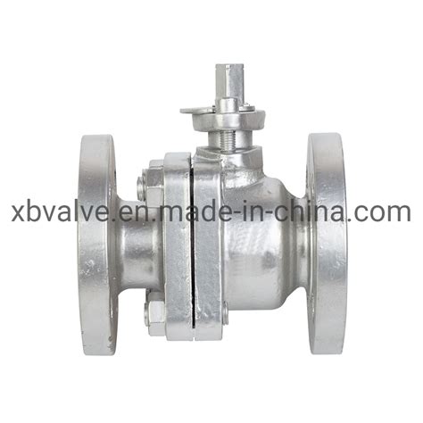 2 Piece Design ANSI DIN Ductile Cast Iron Ball Valve China ANSI