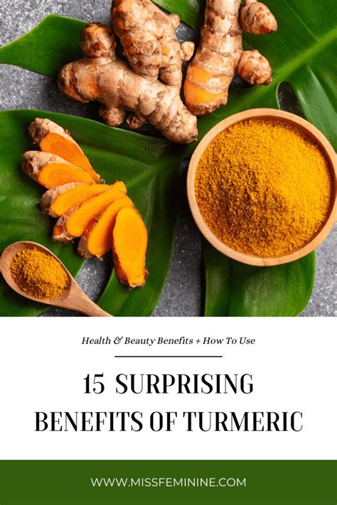 15 Surprising Benefits Of Turmeric - Health & Beauty Benefits