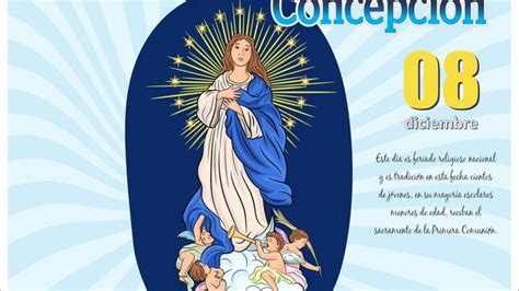 Diciembre D A De La Inmaculada Concepci N Noticias Unidad De