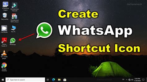 Streamlining Communication Creating A Whatsapp Desktop Shortcut How