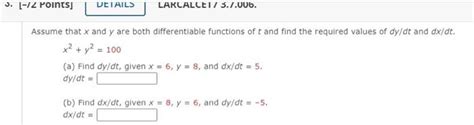 Solved L Points Details Larcalcet Assume Chegg