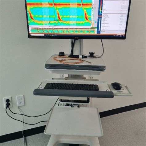 High Resolution Manometry Set Up The Equipment Comprises A 12 French