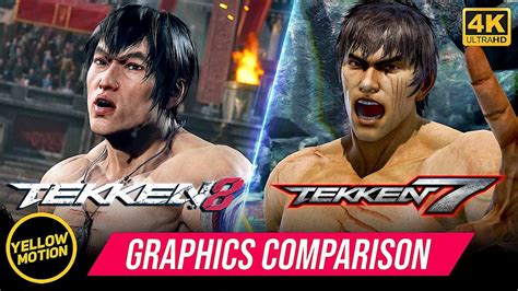 Marshall Law Is Bruce Lee Tekken 8 Vs Tekken 7 Graphics And Character