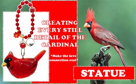 Memorial Cardinal Ornament T Crystal Red Bird Christmas