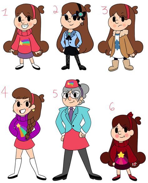 Mabel Au Designs By Minijen On Deviantart