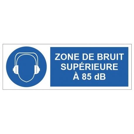 Panneau Zone De Bruit Db Sticker A Moi Etiquette Autocollant