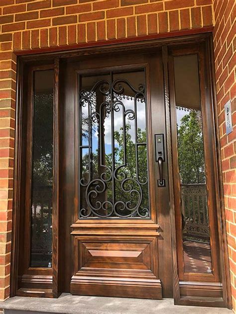 Wrought Iron Doors Iron Front Doors Melbourne Custom Iron Doors