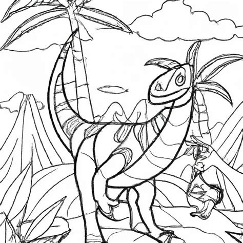 Dinossauros Ao Seu Alcance Desenhos Do Koolasuchus Para Colorir